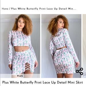 PLT corset Mini skirt